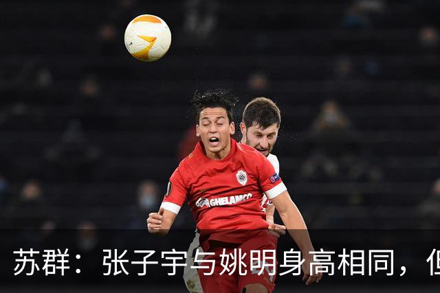 苏群：张子宇与姚明身高相同，但不可简单对比